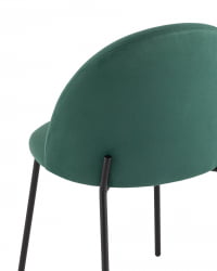 Стул Коди велюр Зеленый
