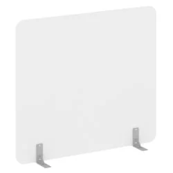 Перегородки на металлических опорах на фетровых подпятниках R-line DP.F-160-140 Белый Бриллиант