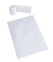 Набор Micuna Galaxy покрывало+бортик для колыбели ТХ-1823 Galaxy grey