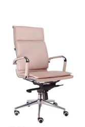 Кресло руководителя Nerey M экокожа Бежевый