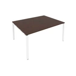 Переговорный стол (1 столешница) Metal System Б.ПРГ-1.4 Венге/Белый