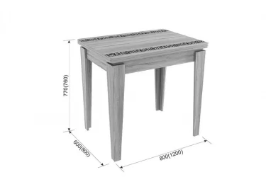 Маленький обеденный стол Фантазия Белый