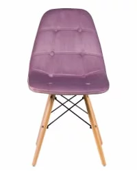 Стул обеденный DOBRIN BENNET Пудрово-сиреневый велюр HLR-27