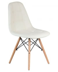 Стул обеденный ДОБРИН БЕННЕТ (ножки светлый бук, кремовый) 4 шт / DOBRIN BENNET