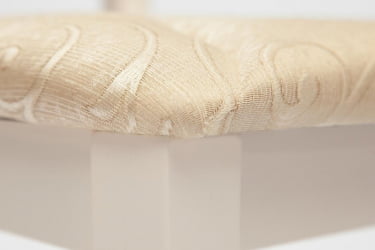 Стул Opera ( OP-SC ) дерево гевея, 45х53х97см, ivory white (слоновая кость 2-5), ткань бежевая (A168B)