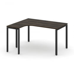 Стол эргономичный левый CONCEPT CN.OSA-002(L) Дуб Мали Черный