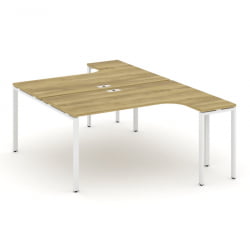 Рабочая станция CONCEPT CN.DSA-002 Дуб Винченцо Белый