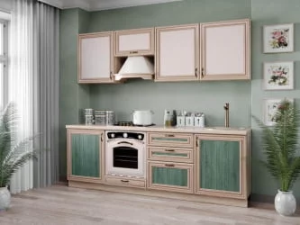 Тумба кухонная 600 для встраиваемой техники Кантри ЛД 235.101.000 Сономе эйч светлая