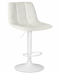 Стул барный ДОБРИН ТАИЛОР ВХИТЕ (белый ПУ) 2 шт / DOBRIN TAILOR WHITE PU)