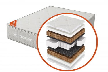 Матрас Mega кокос 20 (Berhouse) Размер: 2000х1900 мм