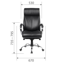 Кресло руководителя CHAIRMAN CH423 экокожа Бежевый