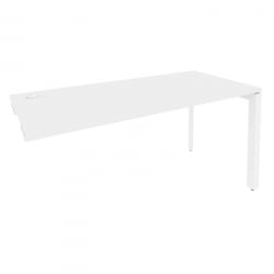 Стол-приставка на П-образном м/к к опорным элементам ONIX O.MP-SPR-4.7 Белый Бриллиант