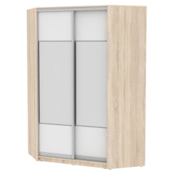 Шкаф-купе ЙА-230х1400-718-3(ДСС-Белый-Д3Д3) / YA-230х1400-718-3(ДСС-Белый-D3D3)