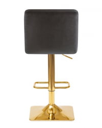 Стул барный DOBRIN GOLDIE (черный велюр (MJ9-101)) 2 шт