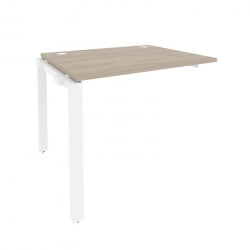 Наборный элемент рабочей станции на П-образном м/к ONIX O.MP-1.NRS-1.8 Дуб Аттик/Белый