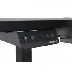 Стол для для компьютера (для геймеров) угловой (левый) c электроприводом EUREKA ERK-L60L-B-PRO-V1-EU