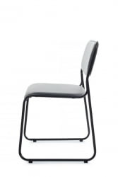 Кресло Nix RCH OMKL-01B Серый/Металл Черный