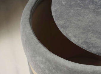 Пуф Монако 902.90 Десерт Серый