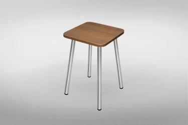 Табурет ХРОМ ЛДСП венге КОМПЛЕКТ 2 шт.