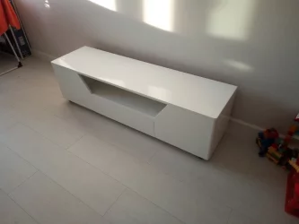 Современная тумба тип 4 Diamond Белый глянец