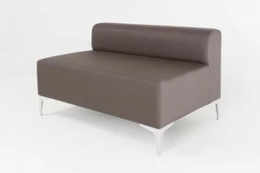 Диван с металлическими ножками Альфа Комбинация 7 Люкса Бренди