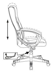 Кресло игровое Zombie 10 Red