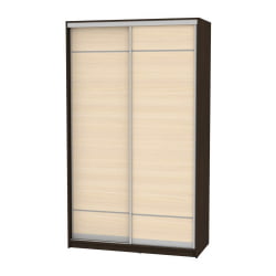 Шкаф-купе Б-230х135х60-1(Венге-ДМ-Д7Д7) / B-230х135х60-1(Венге-ДМ-D7D7)