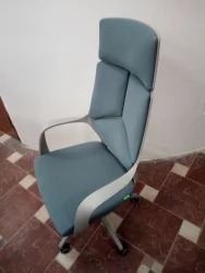 Кресло оператора Riva Chair 8989 (серый пластик) Серый