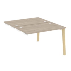 Стол-приставка двойной к опорным элементам ONIX WOOD OW.D.SPR-2.7 Дуб Аттик/Светлый