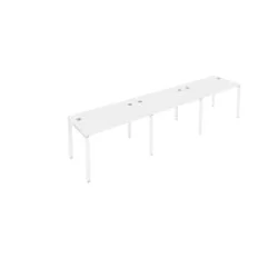 Рабочая станция на 3 раб.места Metal System Б.СМ-3.2 Белый