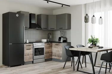 Гарнитур кухонный угловой 2000 Гранж 2000х1200