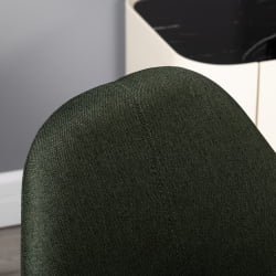 Стул Кент темно-зеленый/Линк золото / Kent