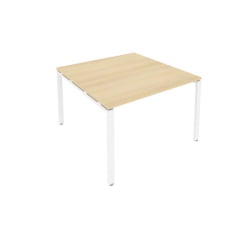 Переговорный стол (1 столешница) Metal System Б.ПРГ-1.2 Акация/Белый