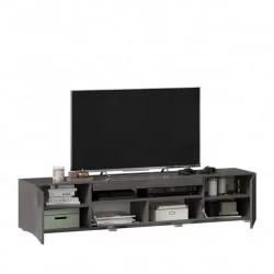 ТВ тумба Бруклин ЛД 685.020.000 М Оникс Серый глянец