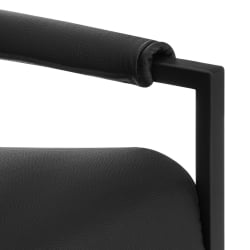 Диван Charli LUX Д/Чарли Люкс экокожа , Sharp Черный