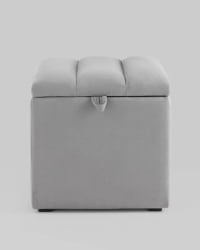 Банкетка Нильсон велюр Серый