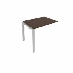 Проходной наборный элемент рабочей станции Metal System Б.ПРС-СП-1.1 Венге/Серый