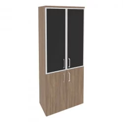 Шкаф высокий широкий ONIX O.ST-1.2R black Дуб Аризона