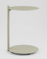 Журнальный столик Siara металл оливковый