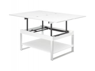 Стол-трансформер Агат-36 Белый шпон