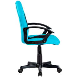 Геймерское кресло CHAIRMAN KIDS 111 Черный-голубой