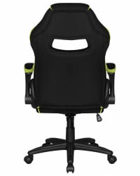 Кресло игровое DOBRIN RICK (черно-светло-зеленый)