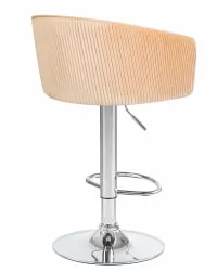 Стул барный DOBRIN DARCY Песочный велюр 1922-3