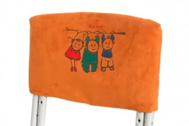 Растущая мебель Замша Оранжевая