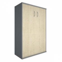 Шкаф средний широкий Riva А.СТ-2.3 Клен/Металлик