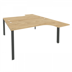 Рабочая станция на П-образном м/к ONIX O.MP-D.SA-4 Тиквуд Светлый/Антрацит