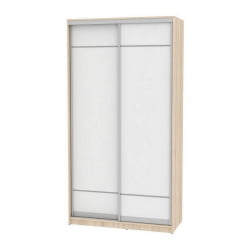 Детский шкафы-купе B-220х120х60-2(ДСС-Белый-D7D7)