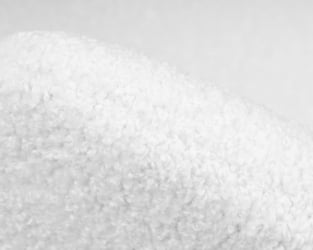 Кресло дизайнерское DOBRIN EMILY (белый (букле) ткань , хромированная сталь) 2 шт