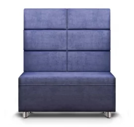 Диван на 120 без подлокотников Клаб-10 1А/120 Индиго Крайола