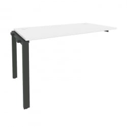 Наборный элемент рабочей станции на П-образном м/к ONIX O.MP-1.NRS-3.7 Белый Бриллиант/Антрацит